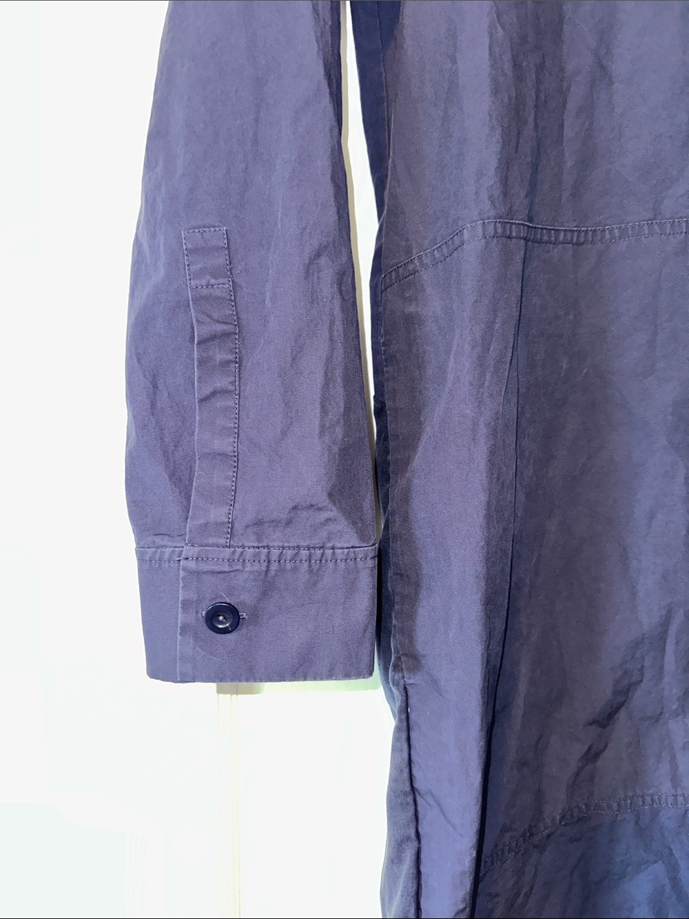 COS Oversized Button Front Collared Shirt Dress - Picture 4 of 11